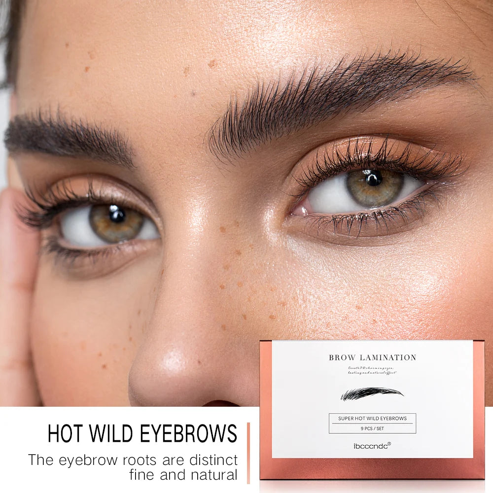 Lustrelle 2 in 1 set eyebrow lamination and eyebrow tinting kit