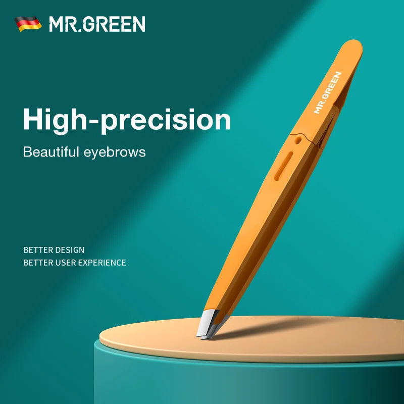 Lustrelle MR.GREEN Eyebrow Tweezer Colorful