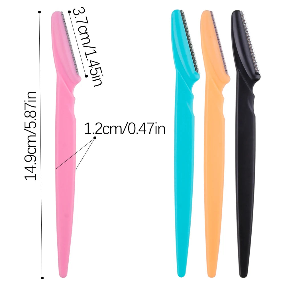 Lustrelle 3/4/10Pcs Eyebrow Trimmer