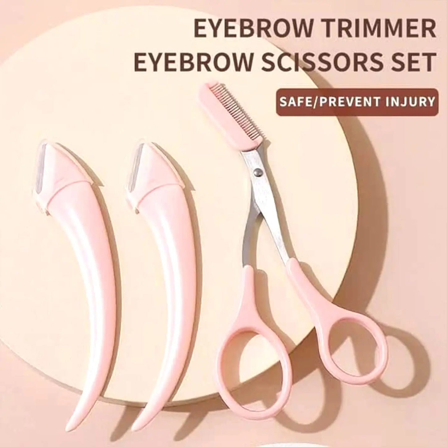 Lustrelle Eyebrow Trimming Knife Eyebrow